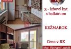 Reality AstonReal: predaj 3 izbový byt 68 m2 s balkónom Kežmarok - Kuzmányho