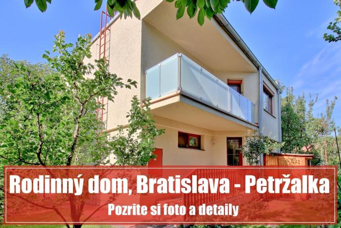 Reality AKO SME PREDALI ZA 5 DNÍ: Priestranný dom na bývanie i podnikanie, Bratislava - Petržalka