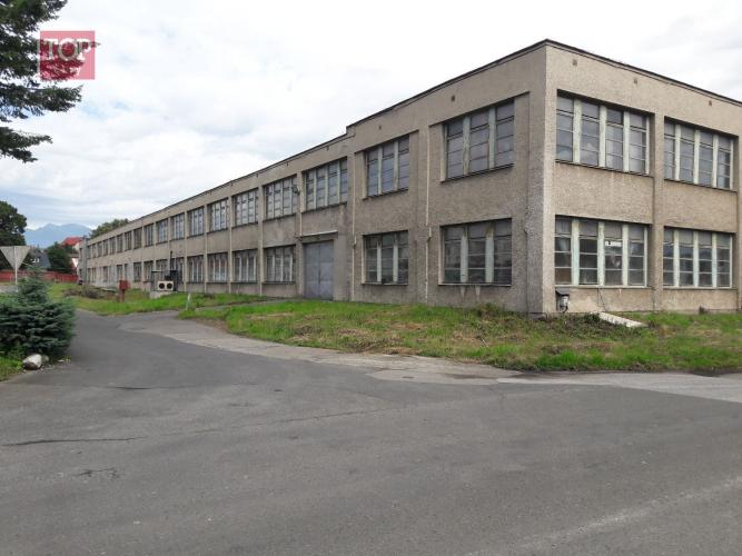 Reality Predaj priemyselná hala 8965 m2,Kežmarok ul.Michalská - Tatraľan.